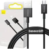 Baseus CAMYS-01, Schwarz, USB A, Micro-USB B, 1 m, Männlich, Männlich
