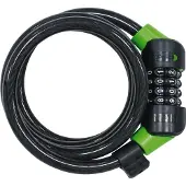 ABUS Fahrradschloss CC 180/12/C/B, 180 cm x 12 mm, Zahlenschloss, Sicherheitsstufe 4