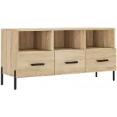 Syfax TV-Schrank Sonoma-Eiche 102x36x50 cm Holzwerkstoff