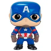Funko POP! Captain America Civil War Vinyl Bobble Head Captain America 10 Cm Figur