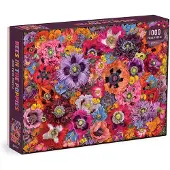 Galison Das Puzzle "Bienen auf Mohnblumen", 1000 Teile