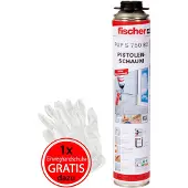 Fischer Fahrrad fischer Pistolenschaum 1K PUP S 750 B2 750 ml + 1 Einweghandschuh