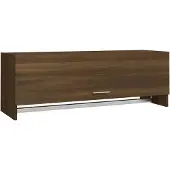 Syfax Kleiderschrank Braun Eichen-Optik 100x32,5x35 cm Holzwerkstoff