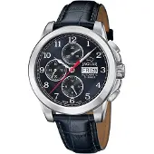 Jaguar Le Chronographe Automatik Chronograph Blau Leder J975/3