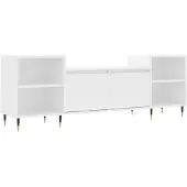 Syfax TV-Schrank Weiß 160x35x55 cm Holzwerkstoff