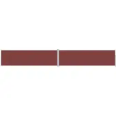 Syfax Seitenmarkise Ausziehbar Braun 180x1200 cm