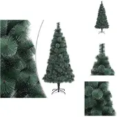 vidaXL Künstlicher Weihnachtsbaum mit Ständer Grün 150 cm PET - Weihnachtsbäume