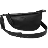 Cinque Leder Schultertasche Umhängetasche Felicia Shoulder bag Black schwarz