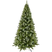 Triumph tree Pittsburgh Künstlicher Weihnachtsbaum - Weihnachtsdeko mit 812 Zweigen für volle Optik - Kunstbaum mit Frosted-Spitzen und Steckkonstruktion - H215 x Ø117 cm - Grün