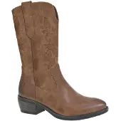 Cipriata - Damen Cowboystiefel "Wanda" DF2362 (37 EU) (Hellbraun)