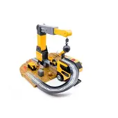 CAT Jumbo Crane Spielset 83333 mit Licht Sound & Fahrzeugen ab 3 Jahren