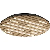 Q-SMART-HOME Paul Neuhaus Smart-LED-Deckenleuchte Q-Akustik, Holz Ø 60 cm