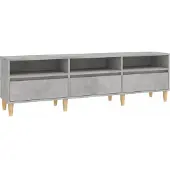 Sonstiges TV-Schrank Betongrau 150x30x44,5 cm Holzwerkstoff