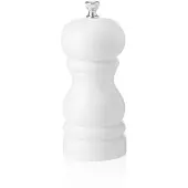 WAS Germany Pfeffermühle weiß glänzend, 11 cm, Gummibaumholz, Classic Mill