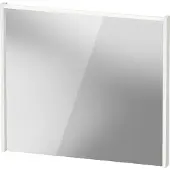Duravit LED-Spiegel D-Code 2.0 80x70x5cm, 6 W, we. matt, Lichtfeld oben