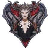 Nemesis Now Diablo Iv Lilith Wall Plaque 30 Cm Figur Mehrfarbig Mehrfarbig One Size