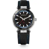 Michel Herbelin 12288/AG45 Herren-Uhr Newport Analog Quarz Leder-Band