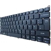 T-ProTek DEUTSCHE-Tastatur Schwarz Ohne Rahmen kompatibel für Acer Aspire ES1-132