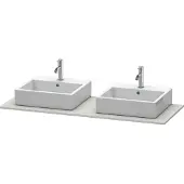 Duravit XS063GB0707 Konsole XSquare mit zwei Ausschnitten