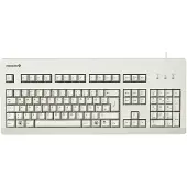 Cherry G80-3000, Volle Größe (100%), Kabelgebunden, USB, Mechanischer Switch, QWERTZ, Grau
