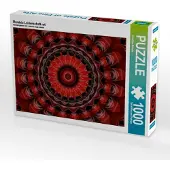 CALVENDO Mandala Leidenschaft rot 1000 Teile Puzzle quer 640x480mm, Bässler Christine; 7424304