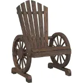 Syfax Adirondack-Gartenstuhl Massivholz Tanne