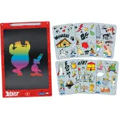 Lexibook Astérix und Obélix Mehrfarben E-Ink Zeichentablett 28 cm mit Schablonen und Stift