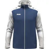 Jako Kinder Kapuzenjacke Dynamic 6870-921 140 - Nachtblau/Weiß/Hellgrau - 140