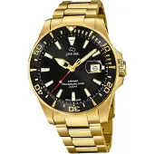 Jaguar Herren Uhr Analog J877/3 Edelstahl Armbanduhr Executive gold D2UJ877/3