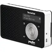Technisat DIGITRADIO 1 youfm Edition | DAB+ & UKW-Radio mit Akku