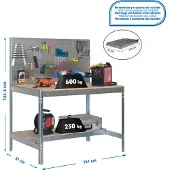 Simonwork (bancos De Trabajo) Bt2 Werkbank 1445x1510x610 Mm