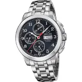 Jaguar Herren Uhr Chronograph Edelstahl Armbanduhr Le Chronographe silber D2UJ978/3