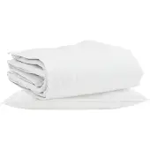 Syfax Winterbettdecke mit Kissen 2 stk. Weiß Daunenfeder