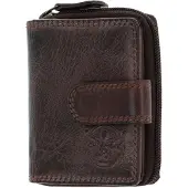 Chiemsee Leder Geldbörse Leather Wallet Brown braun