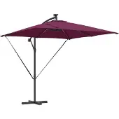 Syfax Sonnenschirm Bordeauxrot 249 x 249 x 250 cm