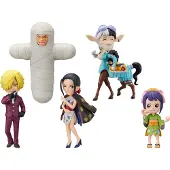 Banpresto One Piece Wano Kuni Onigashima Figur 12 Einheiten Mehrfarbig Mehrfarbig One Size