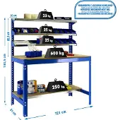 Simon Rack Simonwork (bancos De Trabajo) Bt1 Werkbank 1445x1210x610 Mm