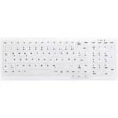 Cherry Contour Design AK-C7000, Kabellos, RF Wireless, Scherenschalter, QWERTZ, LED, Weiß
