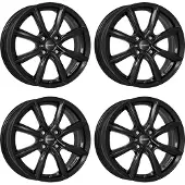 Dezent 4 TN black Felgen 7.0Jx18 4x100 für Suzuki Baleno Swift