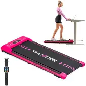 Thunder Laufband IDEA-PINK 101x38cm 6km/h FitShow LED Bluetooth Lautsprecher Transportrollen
