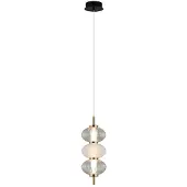 ITALUX LED-Hängelampe 12W TESTA PND-84938-3-BK