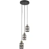 ITALUX MENFI PND-44236-3-BK-GD Hängelampe