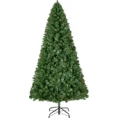 Vevor Weihnachtsbaum, 2,2 m künstlicher Weihnachtsbaum, voll dekorierte Feiertagsbäume mit 1346 Zweigspitzen & stabiler Metallbasis für Heim-, Party- und Bürodeko, 7.5 ft