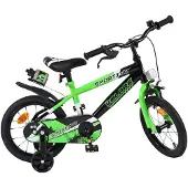 Volare Sportivo Kinderfahrrad 14 Zoll, Grün