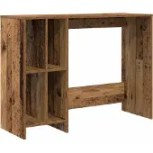 Syfax Schreibtisch Altholz-Optik 102,5x35x75 cm Holzwerkstoff