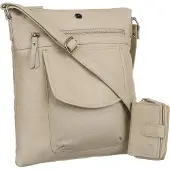 Peterson PTN D72-DS-5131 hellbeige Ledertasche
