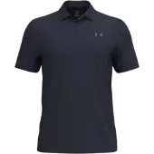 Under Armour Matchplay Printed Polo blue pitch gray (410-403-012) M