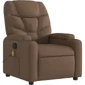 Syfax Massagesessel Braun Stoff