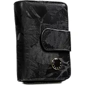 Peterson Damen Geldbörse Leder+PU PTN PS115-MLF-2616 Schwarz