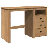 Syfax Schreibtisch PANAMA 112x45x75 cm Massivholz Kiefer